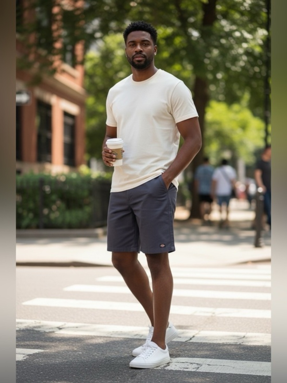 Dickies Navy Twill Work Shorts